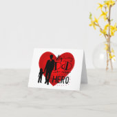 vaderdag 2023 Mijn vader is mijn held Kaart (Gele Bloem)