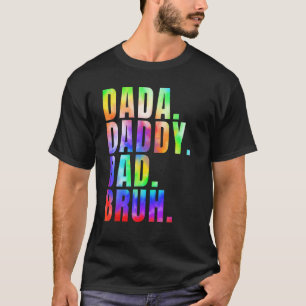 Vaderdag 2023 Papa Vader Pa Tie Dye Vader T-shirt