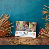 Vaderdag 3 Foto | Beste Papa Ooit Fotoplaat (Zijkant)