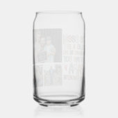Vaderdag 3 foto collage blikvorm glas (Achterkant)