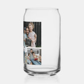 Vaderdag 3 foto collage blikvorm glas (Links)
