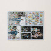 Vaderdag 5 foto collage legpuzzel (Horizontaal)