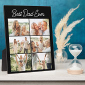 Vaderdag 6 Foto Collage Beste Papa Ooit Fotoplaat (Zijkant)