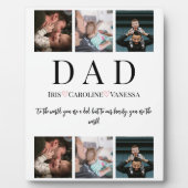 Vaderdag 6 Foto collage Fotoplaat (Voorkant)