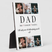 Vaderdag 6 Foto collage Fotoplaat (Zijkant)