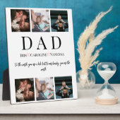 Vaderdag 6 Foto collage Fotoplaat (Zijkant)