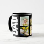 Vaderdag 6 Foto Keepomwille Handyman Dad Black Mok (Voorkant links)