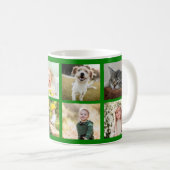 Vaderdag 6 Foto Keepomwille Handyman Dad Green Koffiemok (Voorkant rechts)