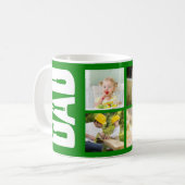 Vaderdag 6 Foto Keepomwille Handyman Dad Green Koffiemok (Voorkant links)