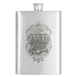 Vaderdag 8 oz roestvrijstalen fles flacon