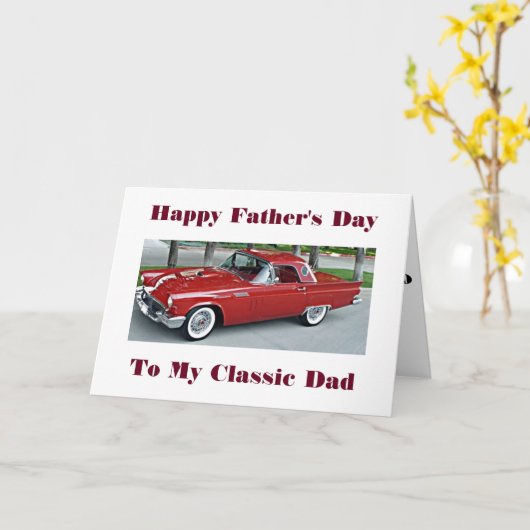 **VADERDAG** AAN HET MAN DAT MIJ HEEFT GEVRAAGD KAART (Gele Bloem)