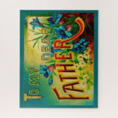 Vaderdag  aan mijn lieve vader 16" x 20" legpuzzel (Verticaal)