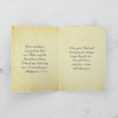 Vaderdag aan mijn vader, Inspirerend Bijbelse Vers Kaart (Binnen)