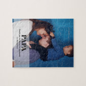 Vaderdag aangepast PAPA-fotobericht Legpuzzel (Horizontaal)