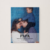 Vaderdag aangepast PAPA-fotobericht Legpuzzel (Verticaal)