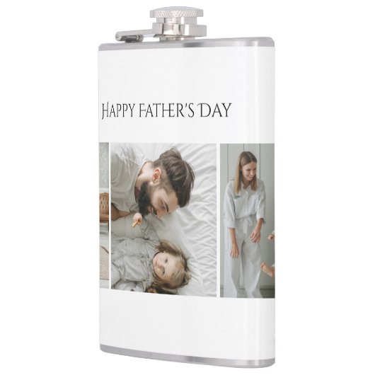 Vaderdag – Aangepaste 3 foto en tekst | Heupfles (Links)