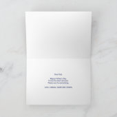 Vaderdag Aangepaste foto-alfabet Word Pap Feestdagen Kaart (Binnen)