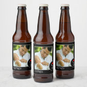 Vaderdag, aangepaste foto - op maat gemaakt bier etiket (Flessen)