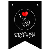 Vaderdag, aangepaste foto - op maat gemaakt vlaggetjes (Tweede vlag)