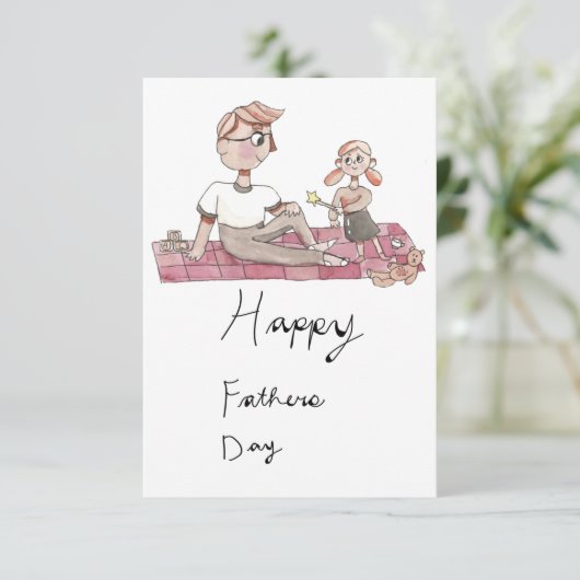 Vaderdag Aankondiging (Staand voorkant)