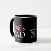 Vaderdag Aanvaard BONUS PAPA Opgericht Mok (Voorkant links)