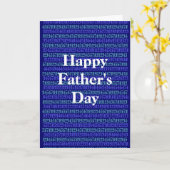 Vaderdag, accountant, Wiskunde, boekhouder Kaart (Gele Bloem)