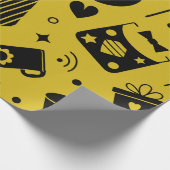 Vaderdag achtergrond cadeaupapier (Hoek)