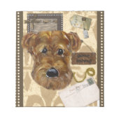 VADERDAG AIREDALE NOTITIEBLOK (Voorkant)