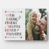 Vaderdag Akoestische fotoplaat (voorkant)