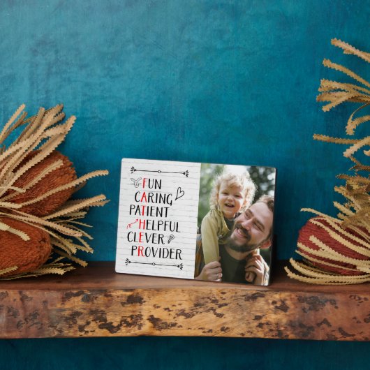 Vaderdag Akoestische fotoplaat (Zijkant)