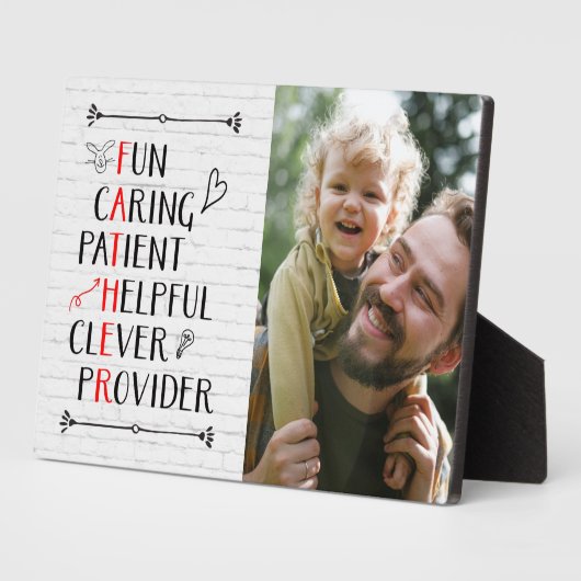 Vaderdag Akoestische fotoplaat (Zijkant)