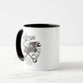 Vaderdag | Als je het breekt, zal hij het oplossen Mok (Voorkant links)