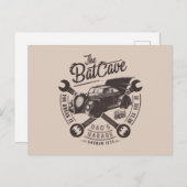 Vaderdag | Als je het breekt, zal hij het oplossen Uitnodiging Briefkaart (Voorkant / Achterkant)