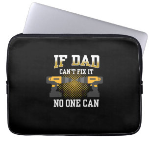 Vaderdag als mijn vader niet kan herstellen laptop sleeve