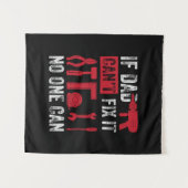 Vaderdag Als Papa Niet Kan Repareren Wandkleed (Voorkant (horizontaal))