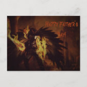 Vaderdag Angel Briefkaarten (Voorkant)