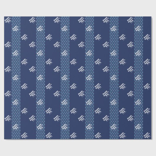 Vaderdag Argyle Modern Check patroon, Cadeaupapier (Vlak)