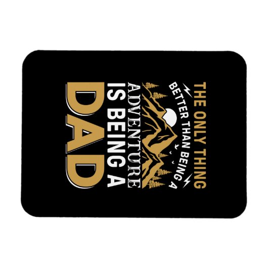 Vaderdag avontuur is vader worden magneet (Horizontaal)