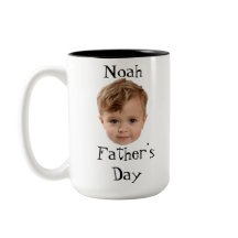 Vaderdag, Baby Face Daddy Cadeau, Aangepast Gezich