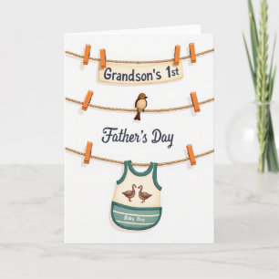Vaderdag Babykleren Kaart