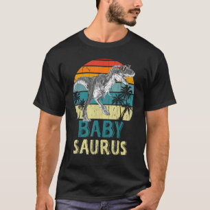 Vaderdag Babysaurus T Rex Dinosaur Baby Sauru T-shirt