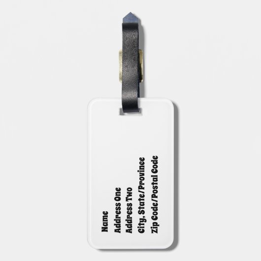 Vaderdag Bagage Label (Achterkant verticaal)