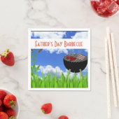 Vaderdag Barbecue Paper Napkin Servet (Insitu)
