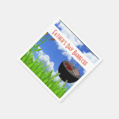 Vaderdag Barbecue Paper Napkin Servet (Hoek)
