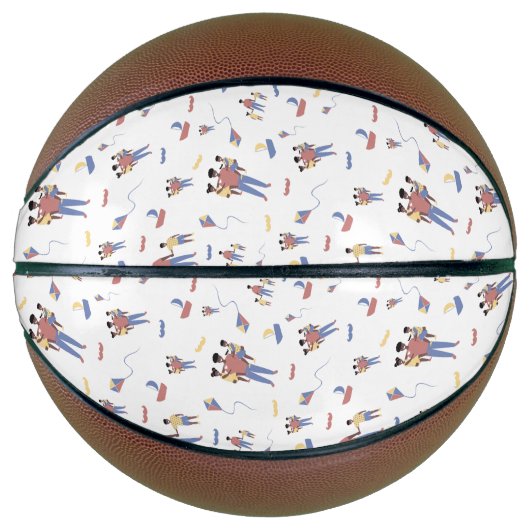 Vaderdag Basketball Basketbal (Voorkant)