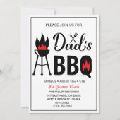 Vaderdag BBQ-feestje Kaart (Voorkant)