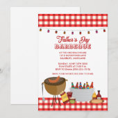 Vaderdag BBQ Feestuitnodigingen Kaart (Voorkant / Achterkant)