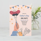VADERDAG BBQ KAART (Staand voorkant)