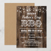 vaderdag BBQ Kaart (Voorkant / Achterkant)