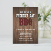 vaderdag BBQ Kaart (Staand voorkant)